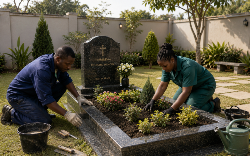 Cemetery maintainance Cemetery maintainance