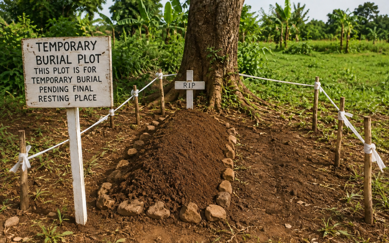 Temporary Burial Temporary Burial